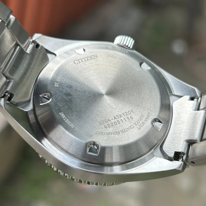 Citizen Promaster Diver Automatic Orange Dial Men's Watch- NY0120-52X